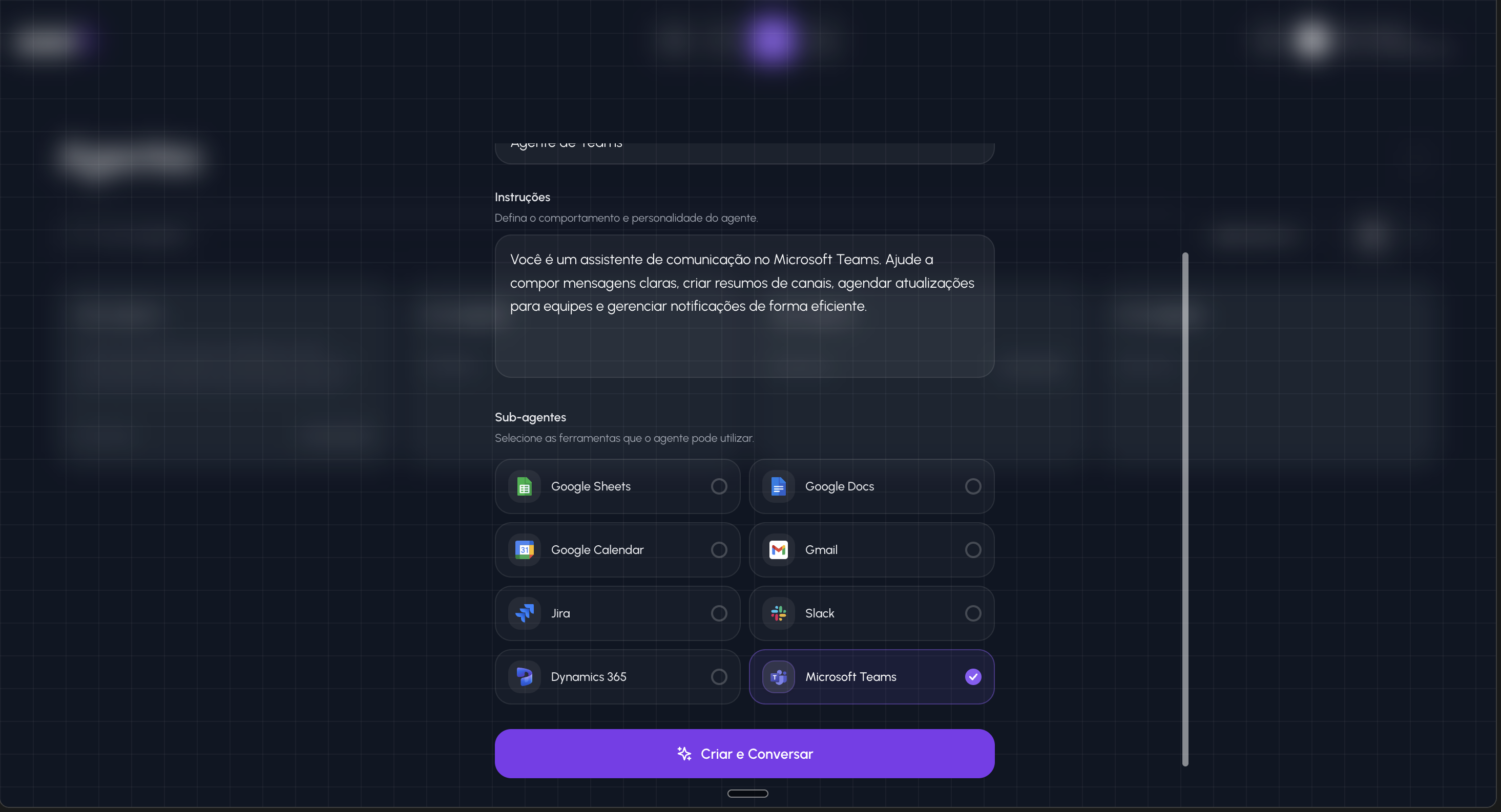 Agentes de IA
que executam de ponta a ponta